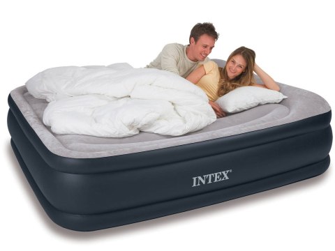 Materac Dmuchany 203x152 Cm Z Pompką Intex 64136nd