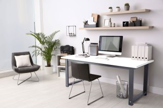 Biurko Komputerowe Gamingowe Szkolne Stół Modernhome