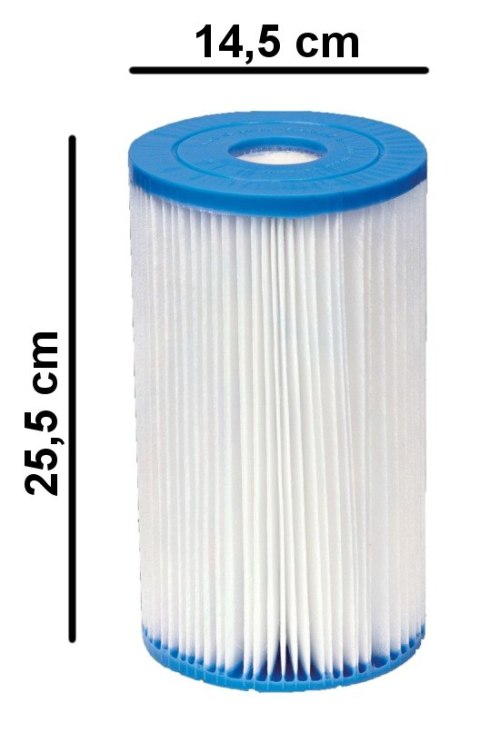 Filtr Filtry 6 Sztuk Typ B Do Pompy Intex 29005