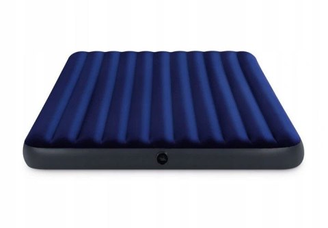 Materac Dmuchany Dwuosobowy 203x183 Cm Welurowy Intex 64755
