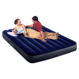 Materac Dmuchany Dwuosobowy Welurowy 191x137 Cm Intex 64758