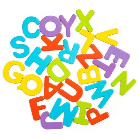 Tablica Edukacyjna 3w1 Magnetyczna Kredowa Literki Ecotoys