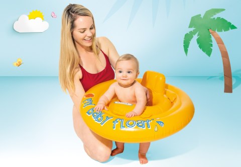 Koło Do Nauki Pływania Fotelik Oparcie Intex 56585