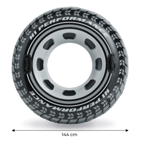 Koło Do Pływania Opona Z Uchwytami Materac Wodny Intex 56268