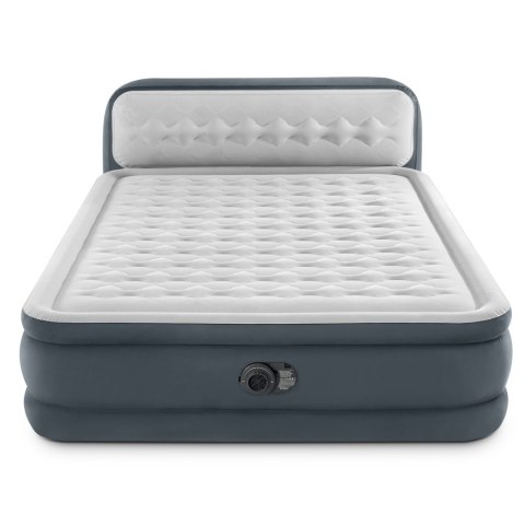Materac Łóżko 236x152 Cm Z Pompką 2-Osobowy Deluxe Intex 64448nd