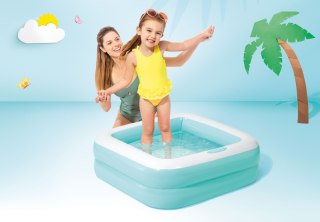 Basen Brodzik Dla Dzieci Pompowany Niebieski Intex 57100