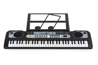 Duży Keyboard Pianino Z Mikrofonem Dla Dzieci + Zasilacz