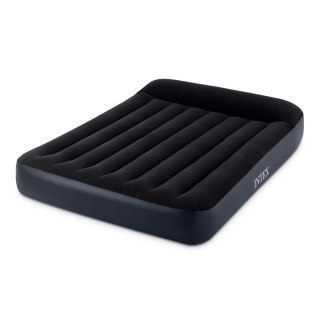 Materac Dmuchany 203x152 Cm Z Pompką Łóżko Welur Intex 64150nd