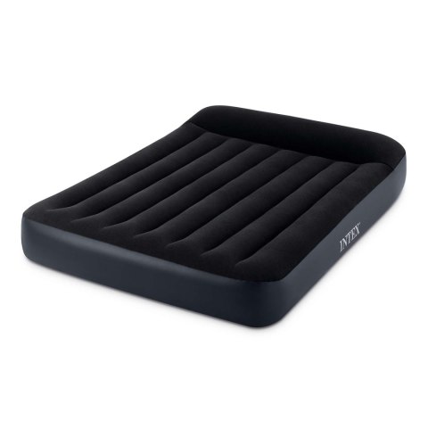 Materac Dmuchany 203x152 Cm Z Pompką Łóżko Welur Intex 64150nd