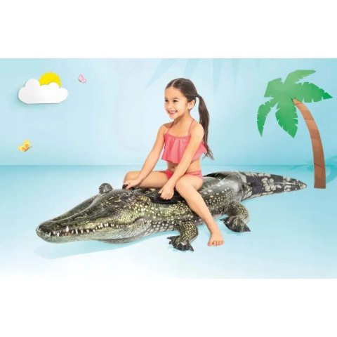 Dmuchany Krokodyl Materac Do Pływania 171 Cm Intex 57551