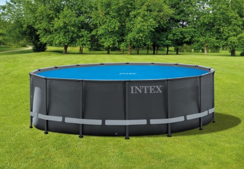 Mata Solarna Pokrywa Do Basenu Stelażowego Okrągła Intex 28014