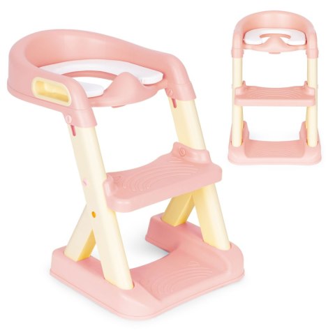 Nakładka Na Toaletę Ze Schodkami Drabinką Dla Dzieci Ecotoys