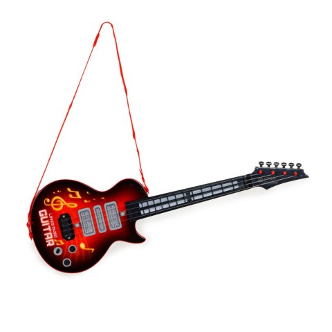 Gitara Dla Dzieci Elektryczna Z Nauką Gry Na Gitarze Podczerwień Melodie Czerwona