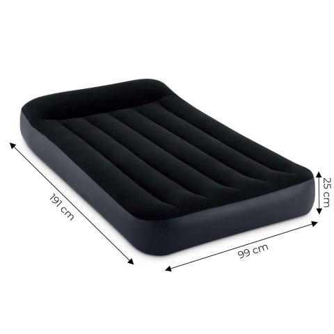 Materac Dmuchany Do Spania 191x99 Cm Jednosobowy Łóżko Intex 64146nd