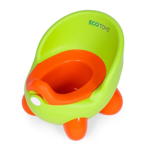 Nocnik Toaleta Sedes Dla Dzieci Wyjmowany Wkład Antypoślizgowe Nóżki Zielony Ecotoys