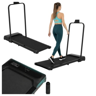 Bieżnia Domowa Z Uchwytem Elektryczna Walking Pad Treningowy Pod Biurko 10 Km/H Modernhome
