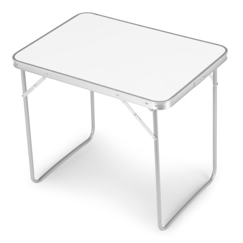 Składany Stolik Turystyczny 80x60 Cm Lekki I Stabilny Biały