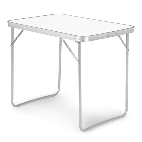 Składany Stolik Turystyczny 80x60 Cm Lekki I Stabilny Biały