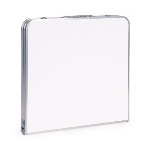 Stolik Turystyczny Składany 120x60 Cm Biały Blat Idealny Na Kemping