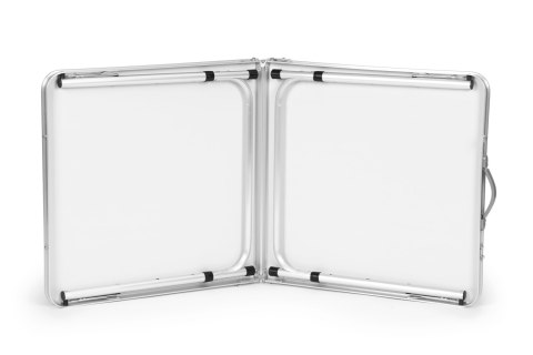 Stolik Turystyczny Składany Brązowy Blat 120x60 Cm