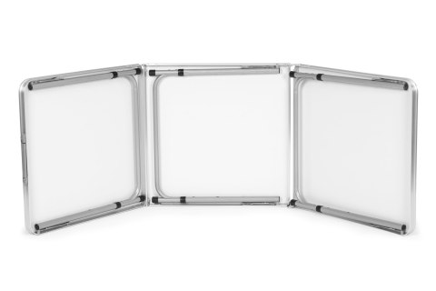 Stolik Turystyczny Składany 180x60 Cm Brązowy Idealny Na Kemping