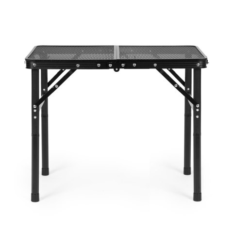 Stolik Turystyczny Składany 60x40 Cm Aluminiowy Czarny