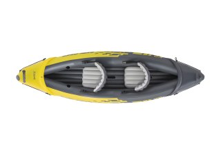Kajak Dmuchany Explorer K2 Dla 2 Osób Wiosła + Pompka Intex 68307