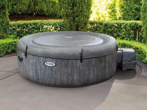 Nadmuchiwane Spa Basen Z Hydromasażem 4 Os. 196x71 Cm Wifi Akcesoria Premium Intex 28440