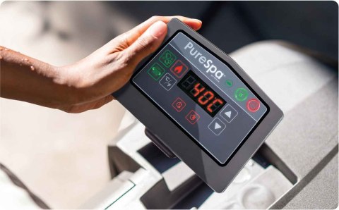 Nadmuchiwane Spa Basen Z Hydromasażem 4 Os. 196x71 Cm Wifi Akcesoria Premium Intex 28440