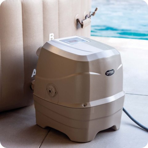 Nadmuchiwane Spa Basen Z Hydromasażem 6 Os. 216x71 Cm Akcesoria Premium Intex 28428