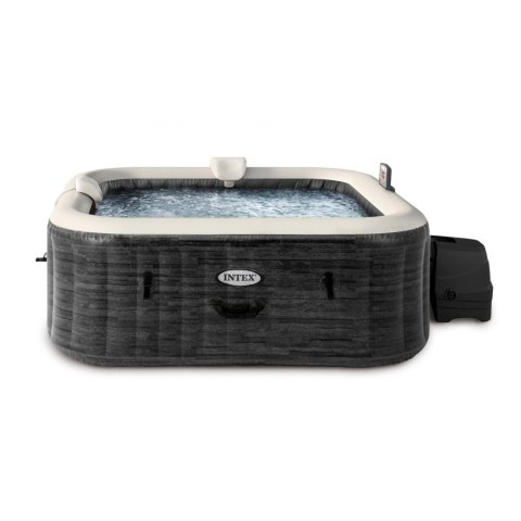 Nadmuchiwane Spa Kwadratowe Basen Z Hydromasażem 6 Os. 196x71 Cm Akcesoria Premium Intex 28452