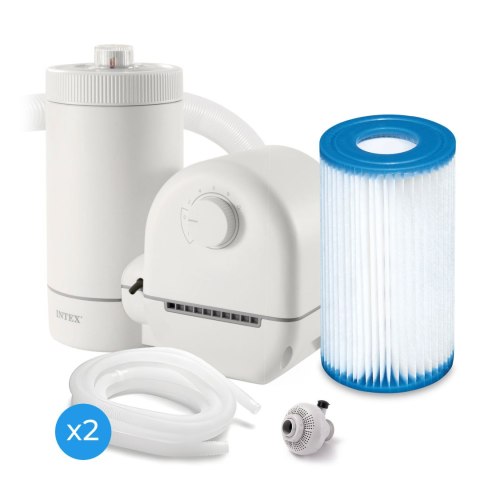 Pompa Filtrująca Do Basenu 5678l/H Filtr + Elementy Instalacyjne Intex 26636