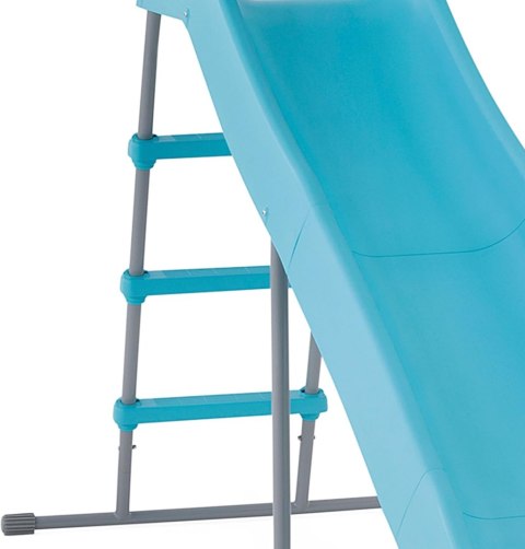 Zjeżdżalnia Dla Dzieci Ogrodowa Ślizg 244 Cm Duża Stal Tworzywo Intex 44107