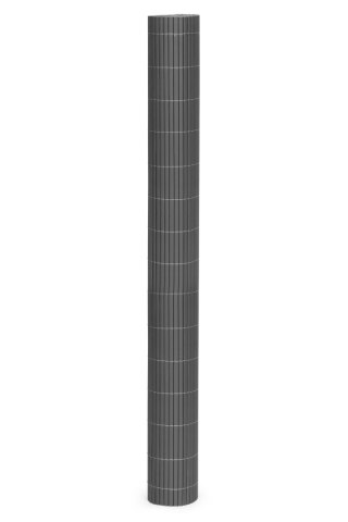Dwustronna Mata Bambusowa 150x300 Cm Na Balkon Taras Ogrodzenie Antracyt Multigarden