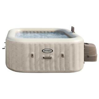 Nadmuchiwane Spa Kwadratowe Basen Z Hydromasażem 4 Os. 175x71 Cm Akcesoria Premium Intex 28446
