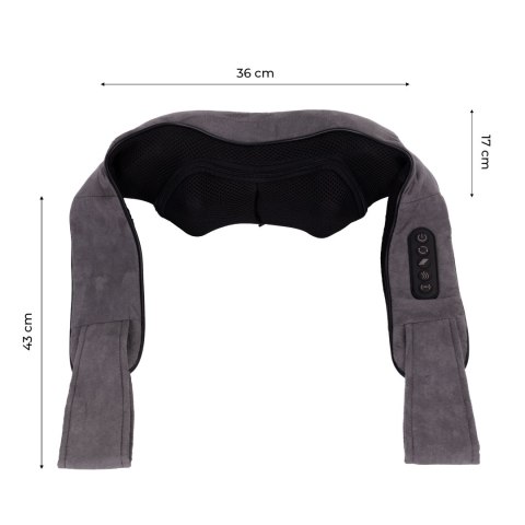 Masażer Karku Pleców Shiatsu Podgrzewany Pas Masujący 24w