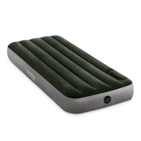 Materac Dmuchany Intex 191x76x25 Cm Jednoosobowy Z Pompką