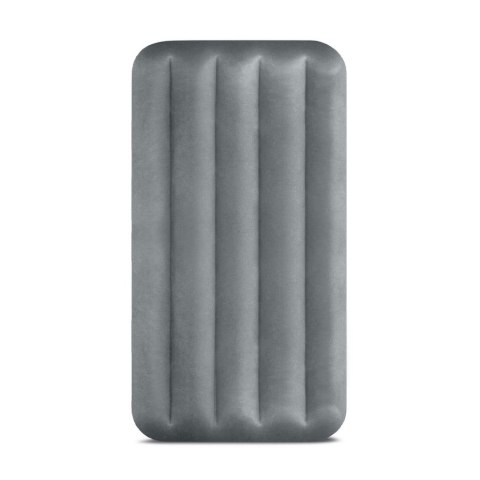 Materac Dmuchany Jednoosobowy 191x99x30 Cm Z Wbudowaną Pompką Elektryczną Intex 64112