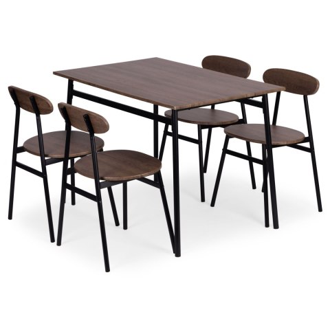 Zestaw Mebli Do Jadalni Kuchni Stół + 4 Krzesła Oslo Modernhome