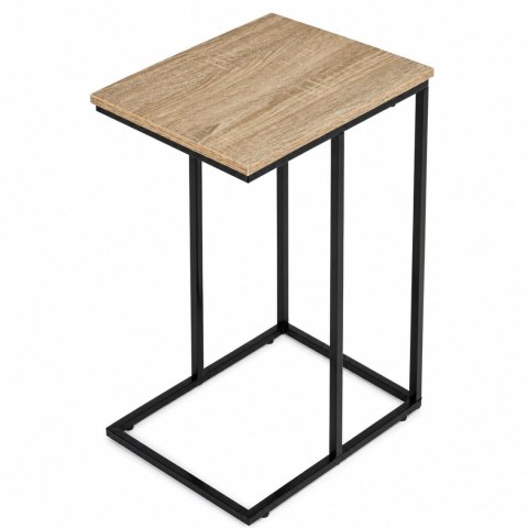 Stolik pomocniczy boczny pod laptopa metalowy stelaż loft ModernHome