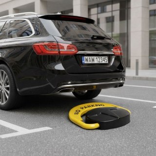 Blokada Parkingowa Składana Zapora 40 Cm Na Klucz Zdalnie Sterowana System Alarmowy