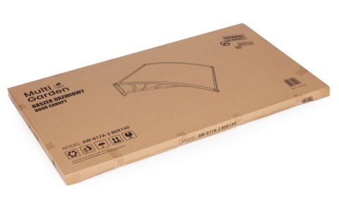 Daszek Nad Drzwi 150x80 Cm Zadaszenie Osłona Poliwęglan Multigarden