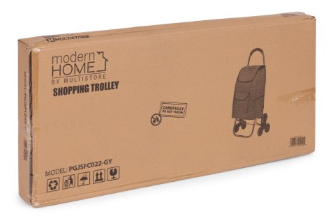 Wózek Na Zakupy Torba 33 Litry Potrójne Koła Dodatkowe Kieszenie Modernhome