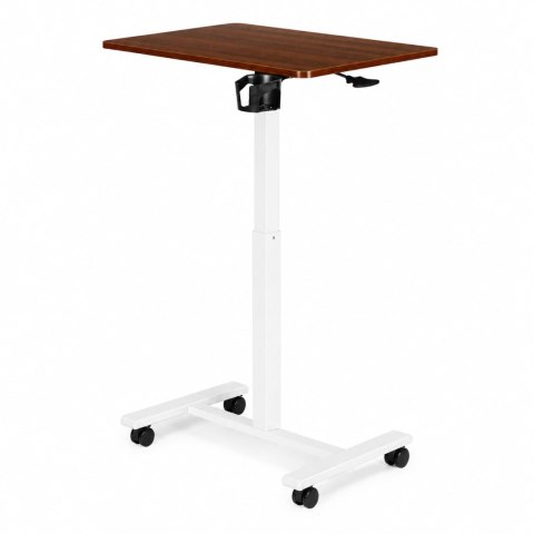 Mobilne biurko regulowane 70x48 cm stolik pod laptopa regulacja wysokości 71,5-112 cm ModernHome