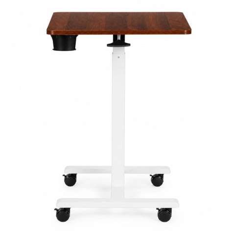 Mobilne biurko regulowane 70x48 cm stolik pod laptopa regulacja wysokości 71,5-112 cm ModernHome