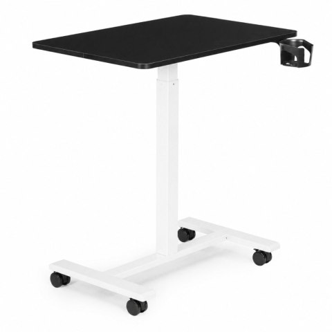 Mobilne biurko regulowane 70x48 cm stolik pod laptopa regulacja wysokości 71,5-112 cm ModernHome