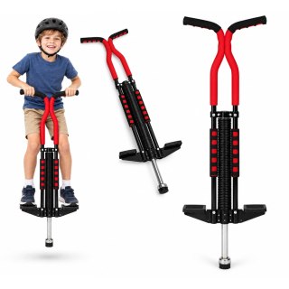 Pogo drążek do skakania jump stick skoczek dla dzieci do 80 kg czarny
