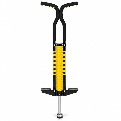 Pogo drążek do skakania jump stick skoczek dla dzieci do 80 kg żółty