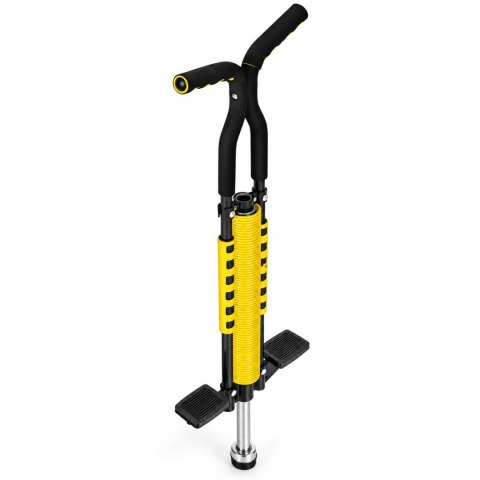 Pogo drążek do skakania jump stick skoczek dla dzieci do 80 kg żółty