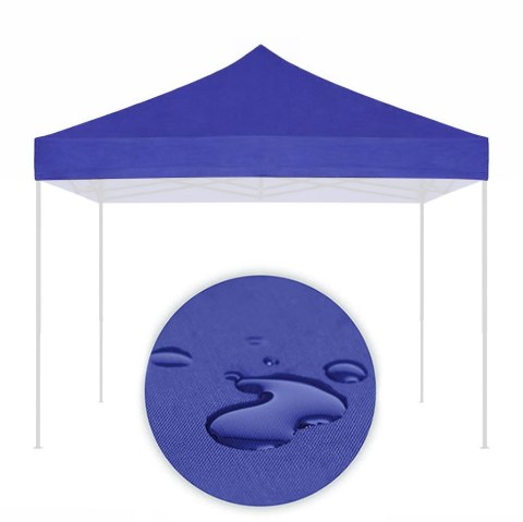 Dach Poszycie 3x3 M Do Namiotu Pawilonu Ogrodowego 420d Pvc Niebieski Multigarden